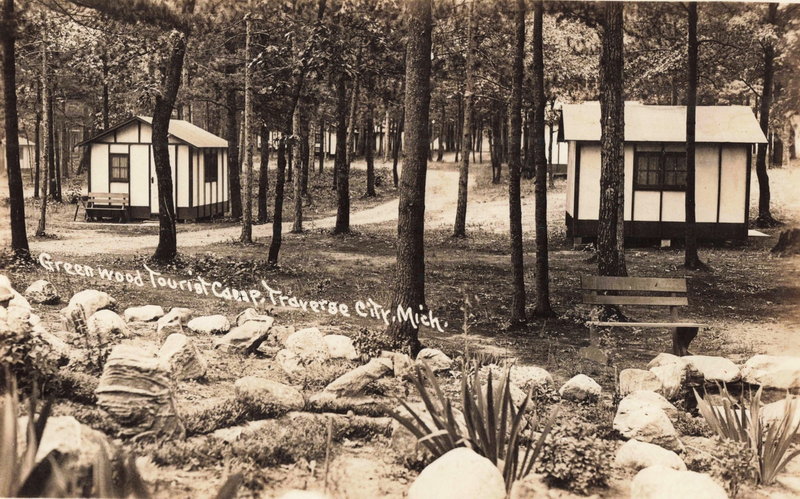Greenwood Tourist Camp - Vintage Postcard (newer photo)